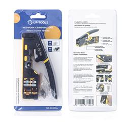 Outil de sertissage réseau 3 en 1 UF-TOOLS.