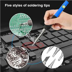 Ensemble de fer à souder King'sdun de 13 pièces, norme américaine 110 V.