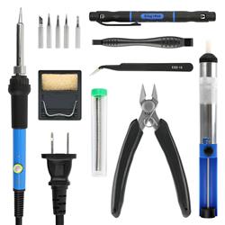 Ensemble de fer à souder King'sdun de 13 pièces, norme américaine 110 V.