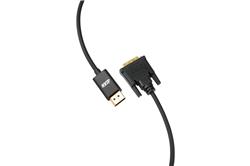 iCAN DisplayPort to DVI (DVI-D) Cable, 6FT, Black
