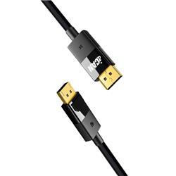 iCAN DisplayPort 1.4 Cable, 8K@60Hz, Gold Plated, M/M, 10FT, Black