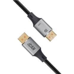 iCAN DisplayPort2.1 Cable,16K@30Hz, Male to Male, 15FT