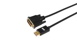 iCAN DisplayPort to DVI (DVI-D) Cable, 6FT, Black