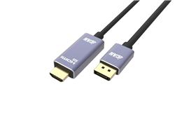 iCAN  DisplayPort to HDMI Cable,4K@60Hz,High Speed, M/M, 3FT