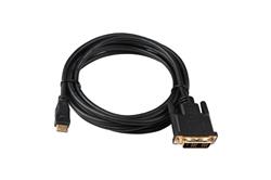 iCAN Mini HDMI to DVI(DVI-D), 6FT, Black
