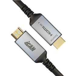Câble HDMI 2.1 AOC iCAN, 8K à 60 Hz, mâle vers mâle, plaqué or, 15 m(Open Box)