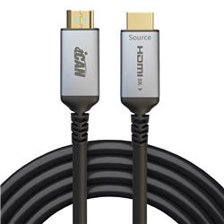 Câble HDMI 2.1 AOC iCAN, 8K à 60 Hz, mâle vers mâle, plaqué or, 15 m(Open Box)