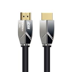 iCAN HDMI 2.1 Cable with Zinc Alloy Shell, 8K@60Hz, Male to Male, 3FT(Open Box)