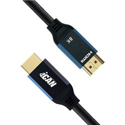 Câble HDMI 2.1 iCAN, 8K à 60 Hz, mâle vers mâle, 90 cm(Open Box)