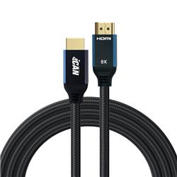 Câble HDMI 2.1 iCAN, 8K à 60 Hz, mâle vers mâle, 1,8 m