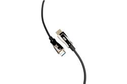 iCAN HDMI 2.1 Fiber Optic AOC Cable with Zinc Alloy Connectors, 100FT
