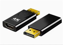 Adaptateur passif iCAN DisplayPort 1.2 vers HDMI 4K, mâle vers femelle, noir