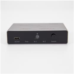 iCAN HDMI 2x1 Switch 8K@60HZ, Remote Control & Power Adapter(Open Box)