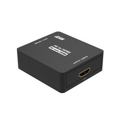 iCAN Mini RCA Composite to HDMI 1080P Converter, Black