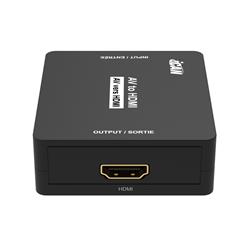iCAN Mini RCA Composite to HDMI 1080P Converter, Black