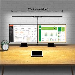 iCAN LED Clamp Desk Lamp for Home and Office, Dimmable.