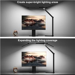 iCAN Stand-Up LED Desk Lamp, Dimmable.