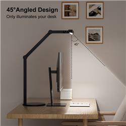 iCAN Stand-Up LED Desk Lamp, Dimmable.