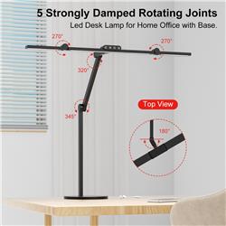 iCAN Stand-Up LED Desk Lamp, Dimmable.