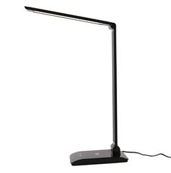 Lampe de bureau LED iCAN avec chargeur sans fil, lampes de bureau pour le bureau à domicile.(Open Box)
