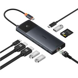 Station d'accueil USB-C 10-en-1 Baseus BS-OH083B à double affichage MS