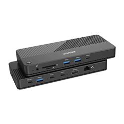 UNITEK 10-in-2 USB-C 10Gbps 4K KVM Docking Station