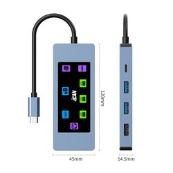 iCAN Station d'accueil 9-en-1 100 W Type-C 4K