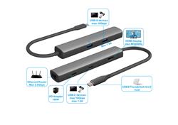 iCAN 6-in-1 Thunderbolt 4 10Gbps 8K Docking Station