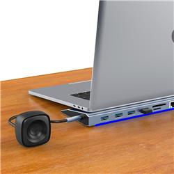iCAN Station d'accueil 12-en-1 USB-C 3.1 double HDMI 4K