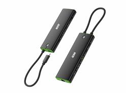 iCAN 10-in-1 Dual HDMI Docking Station with SST/MST Switch Button