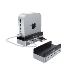 Orico 10-in-1 Mac mini Docking Station Stand with M.2 NVMe Enclosure