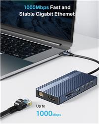 ACASIS 14-in-1 USB-C Triple Display MST Docking Station