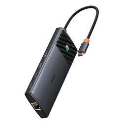 Station d'accueil USB-C 10-en-1 Baseus BS-OH083B à double affichage MS