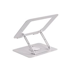 iCAN H26 Laptop and Tablet Ergonomic Stand, Height & Angle Adjustable and Rotatable, White.(Open Box)