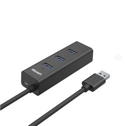 UNITEK 4-in-1 USB-A 5Gbps Hub with 4ft Extension Cable(Open Box)