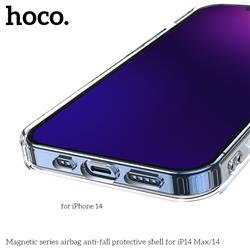 HOCO Magnetic Anti-fall Protective Case iPhone 14 Plus, Transparent