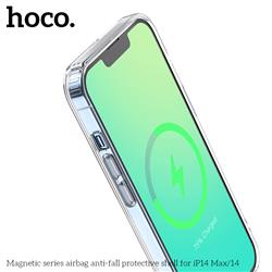 HOCO Magnetic Anti-fall Protective Case iPhone 14 Plus, Transparent