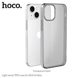 HOCO Phone Case for iPhone 14 Plus, Light series TPU, Transparent