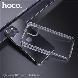 HOCO Phone Case for iPphone 14 Pro, Light Series TPU, Transparent(Open Box)