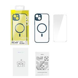 Baseus Frame Series - Etui magnétique pour iPhone 14 de 6,1 po