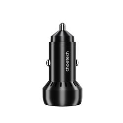 Choetech 60W Dual Ports Car Charger(Open Box)