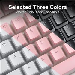 Redragon A130B PBT Pudding keycaps black 104 Keycaps(Open Box)