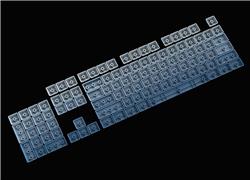 Redragon A134 PBT Gradient blue keycaps 104 unit in package OEM