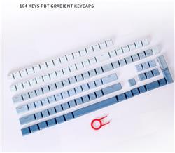 Redragon A134 PBT Gradient blue keycaps 104 unit in package OEM