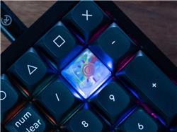 Keychron Artisan Keycap Rainbows And Sunshine Resin SA Keycaps