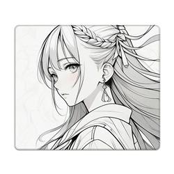 Tapis de souris de jeu iCAN avec illustration, 450*400*5 mm