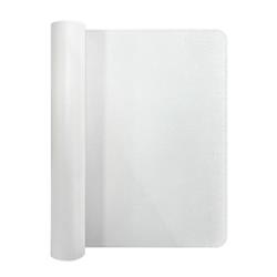 Sous-main en cuir noir et liège iCAN avec bord huilé