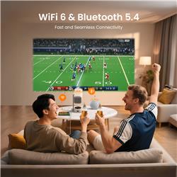 Yaber - Projecteur portable T1 Pro, Dolby Audio, 1080 FHD avec HDR10