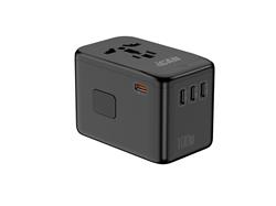 iCAN 100W 5-Port Universal Travel Adapter(Open Box)