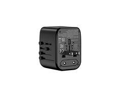 iCAN 20W 4-Port Universal Travel Adapter with 2 USB-C and 2 USB-A